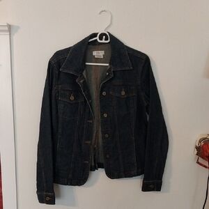 Van Heusen Women's Blue Denim Jacket - Stretch Medium